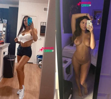 thick sexy amateur GF dressed undressed big tits