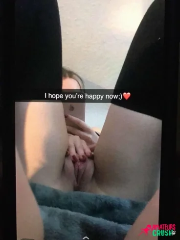 teen pussy snapchat hope you're happy now exposed sexting