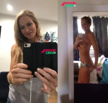 hot amateur MILF Erin Aussie babe boobs dressed undressed